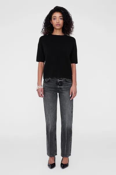 ANINE BING ANINE BING JACKSON SWEATER IN BLACK