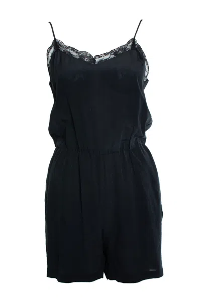 ANINE BING PLAYSUIT IN BLACK