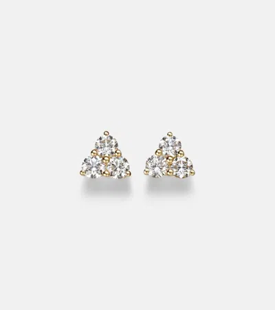 ANITA KO TRILLION MEDIUM 18KT GOLD EARRINGS WITH DIAMONDS