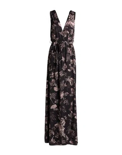 ANIYE BY ANIYE BY WOMAN MAXI DRESS BLACK SIZE 10 POLYESTER