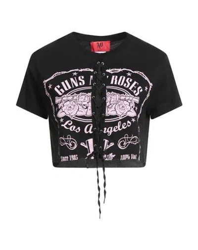 ANIYE BY ANIYE BY WOMAN T-SHIRT BLACK SIZE M COTTON