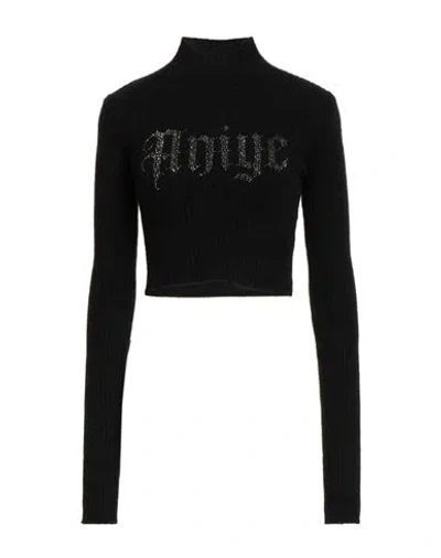 ANIYE BY ANIYE BY WOMAN TURTLENECK BLACK SIZE M WOOL, POLYAMIDE, ALPACA WOOL, ELASTANE