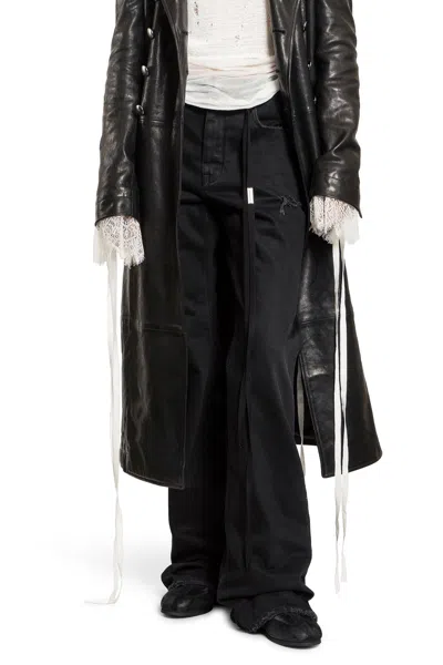 ANN DEMEULEMEESTER JEANS A ZAMPA CON 5 TASCHE HILARIA