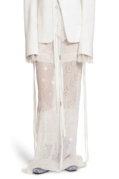 ANN DEMEULEMEESTER SHEILA LONG BIAS SKIRT