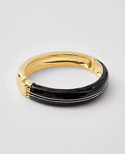 ANN TAYLOR ACETATE HINGED CUFF BRACELET