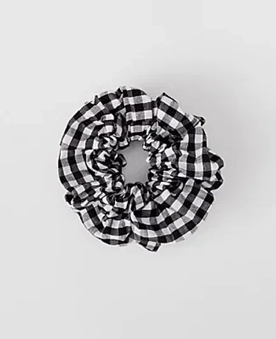 ANN TAYLOR GINGHAM SCRUNCHIE