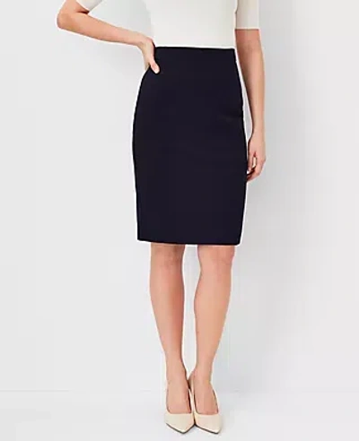 ANN TAYLOR THE PETITE SEAMED PENCIL SKIRT