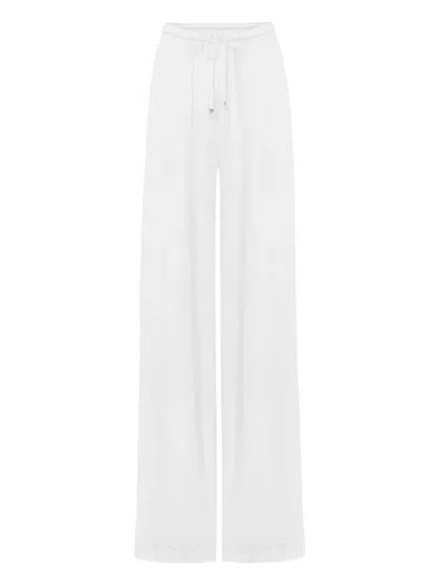 ANNAFOXY HIGH-WAISTED PALAZZO TROUSERS
