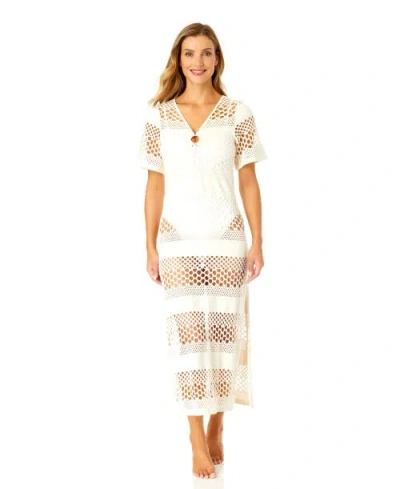 ANNE COLE LONG MAXI DRESS WITH SIDE SLITS COVER UP