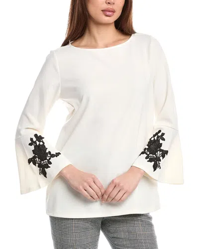 ANNE KLEIN ANNE KLEIN BELL-SLEEVE TUNIC