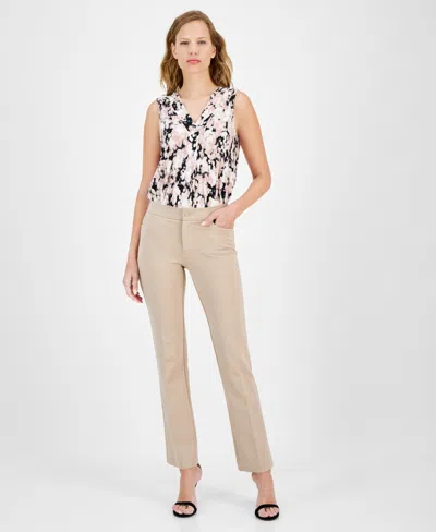 ANNE KLEIN WOMEN'S FLARE LEG COMPRESSION PANT