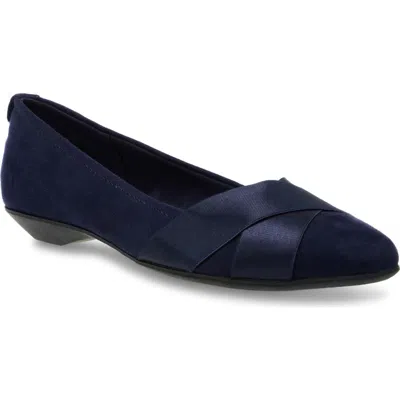 ANNE KLEIN ANNE KLEIN OALISE POINTED TOE FLAT
