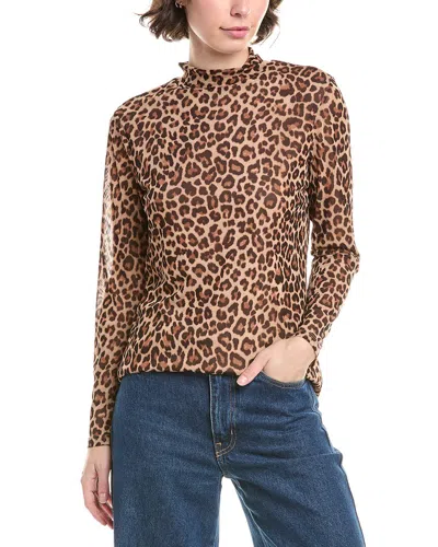 ANNE KLEIN PRINTED TOP