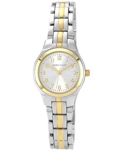 ANNE KLEIN WOMEN'S TWO TONE BRACELET WATCH 28X26MM