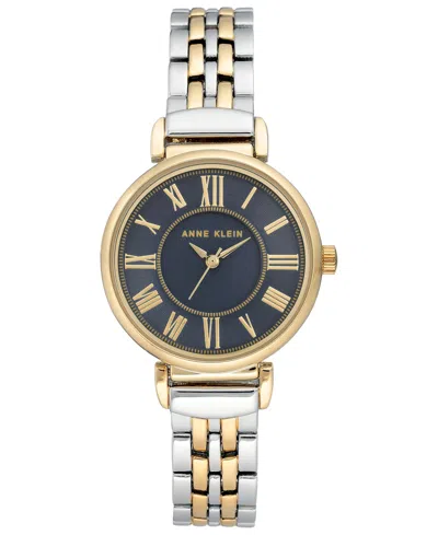 ANNE KLEIN WOMEN'S TWO-TONE BRACELET WATCH 30MM
