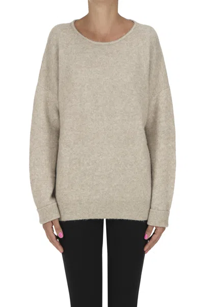 ANNECLAIRE ROUNDED NECKLINE PULLOVER