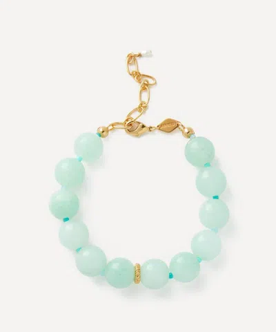 ANNI LU ANNI LU 18CT GOLD-PLATED BALL BEAD BRACELET