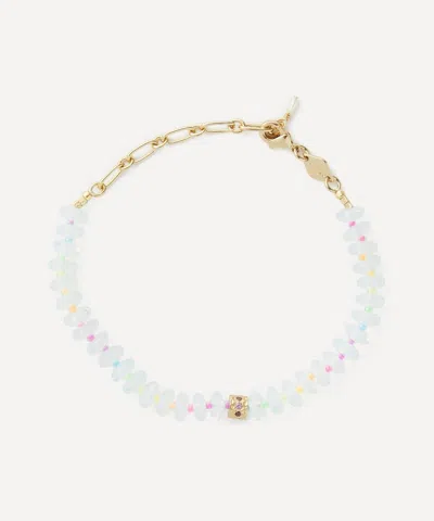 ANNI LU ANNI LU 18CT GOLD-PLATED TROPICANA ICE ICE BRACELET