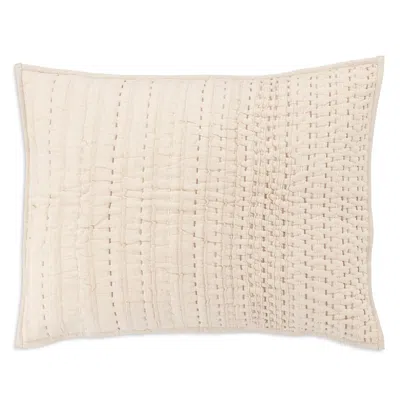 ANNIE SELKE BRYANT NATURAL SHAM, STANDARD