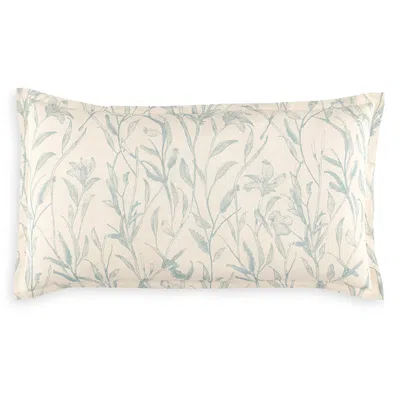ANNIE SELKE MARGO LINEN BLEND BOTANICAL SHAM, KING