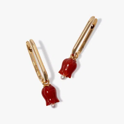 ANNOUSHKA TULIPS & KNUCKLE EARRINGS