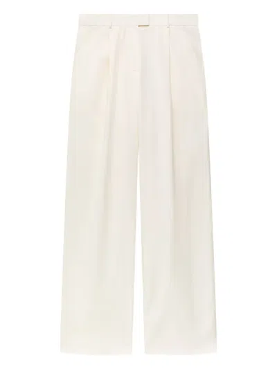 ANOTHER TOMORROW PLEATED TROUSERS