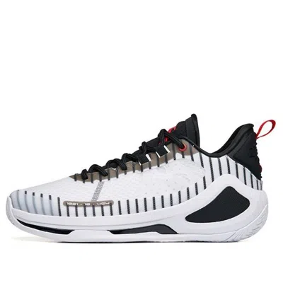 ANTA ANTA Alien 3 Low Basketball Shoes 'White Black Red'