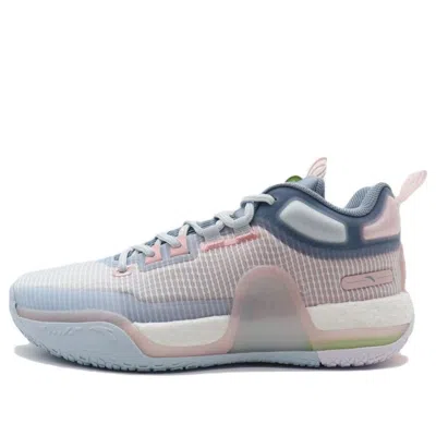 ANTA ANTA BaDao Mid Top Basketball Shoes 'Blue Pink'