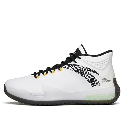 ANTA ANTA Basketball Series Sneakers Mid 'White Black'