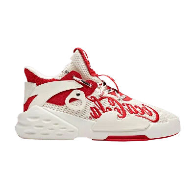ANTA COCA-COLA X SOCK SNEAKER 'WHITE RED'
