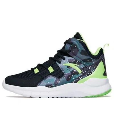 ANTA (GS) ANTA Basketball Series Sneakers High 'Black Neon Green'