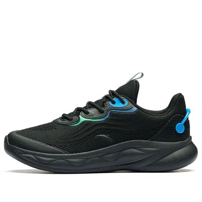 ANTA ANTA Running Series Sneakers 'Black with Blue Green Deco'