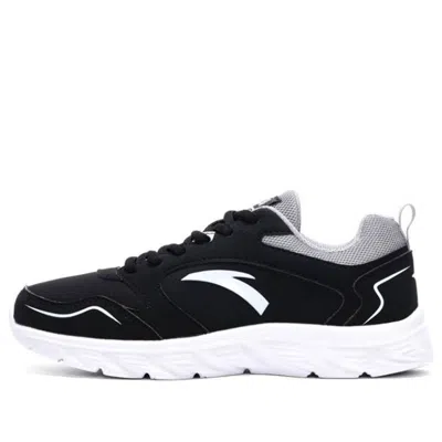 ANTA ANTA Running Series Sneakers Leather 'Black Grey White'