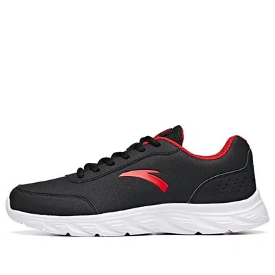 ANTA ANTA Running Series Sneakers Leather  'Black Red'