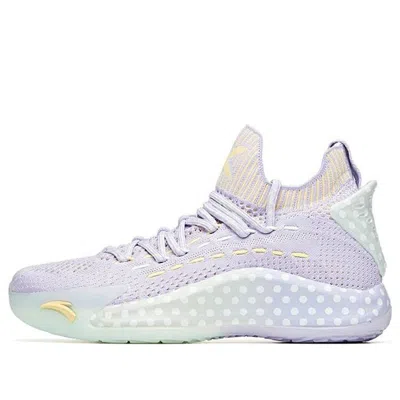 ANTA (WMNS) ANTA x Baique Ling Basketball Series Sneakers 'Purple Green'