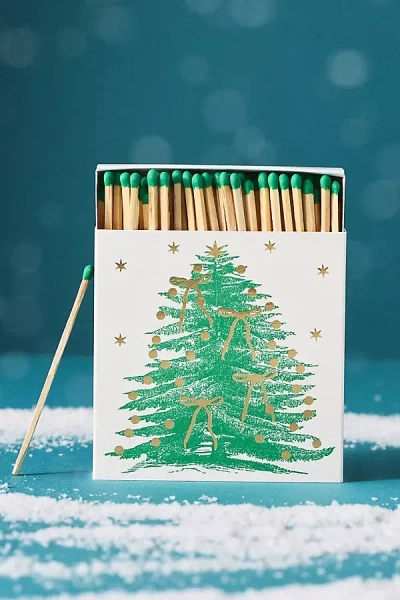 ANTHROPOLOGIE FESTIVE MATCH BOX