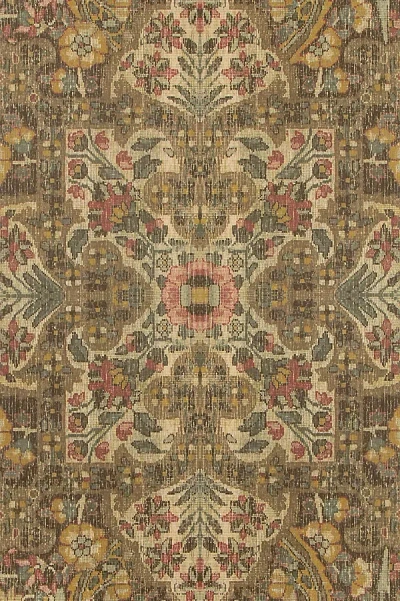 ANTHROPOLOGIE BROMLEY PAPER ANTIQUE FLORAL WALLPAPER