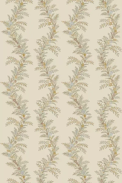 ANTHROPOLOGIE CHRIS LOVES JULIA POSY SPRUCE FLORAL PEEL-AND STICK WALLPAPER