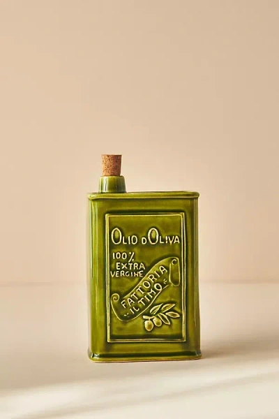 ANTHROPOLOGIE CUCINA STONEWARE OLIVE OIL CRUET