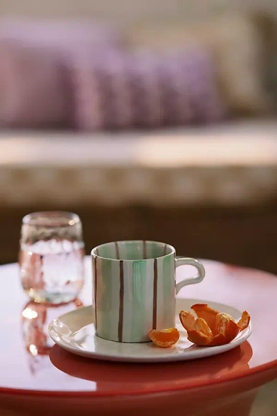 ANTHROPOLOGIE DAILY STRIPE MUG