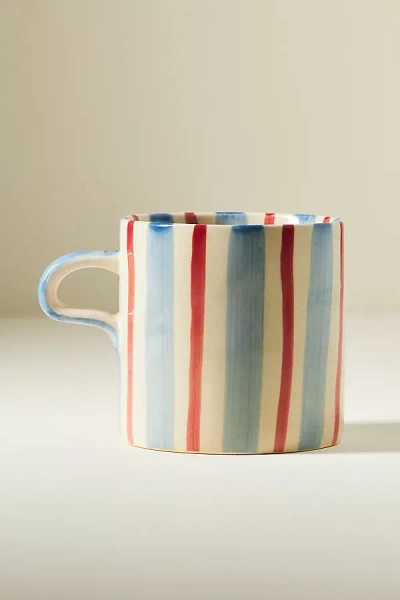 ANTHROPOLOGIE DAILY STRIPE MUG