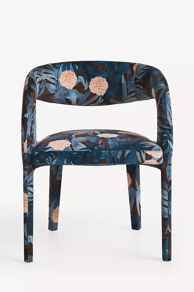 ANTHROPOLOGIE FREDERICA VELVET HAGEN DINING CHAIR