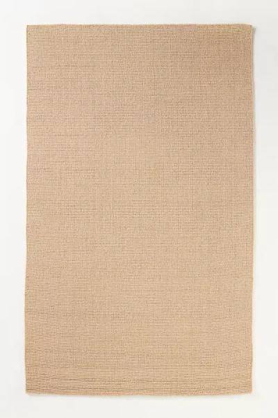 ANTHROPOLOGIE HAND-LOOMED FREEPORT WOOL RUG