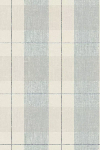 ANTHROPOLOGIE LENOX HILL PLAID GEOMETRIC PEEL-AND-STICK WALLPAPER
