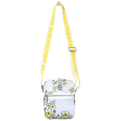 ANTI SOCIAL SOCIAL CLUB ANTI SOCIAL SOCIAL CLUB DRAW CONCLUSIONS SIDE BAG 'WHITE'