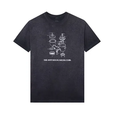 ANTI SOCIAL SOCIAL CLUB ANTI SOCIAL SOCIAL CLUB DYING ON THE GRAM MINERAL WASH TEE 'BLACK'