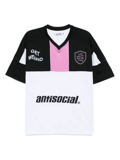 ANTI SOCIAL SOCIAL CLUB GET WEIRD SOCCER T-SHIRT