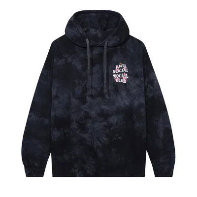 ANTI SOCIAL SOCIAL CLUB ANTI SOCIAL SOCIAL CLUB KKOCH NEVER DIES TIE DYE HOODIE 'BLACK'