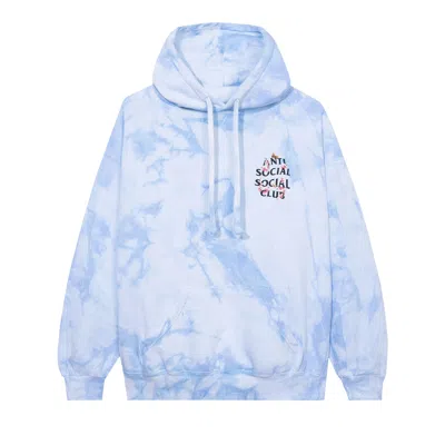 ANTI SOCIAL SOCIAL CLUB ANTI SOCIAL SOCIAL CLUB KKOCH NEVER DIES TIE DYE HOODIE 'BLUE'