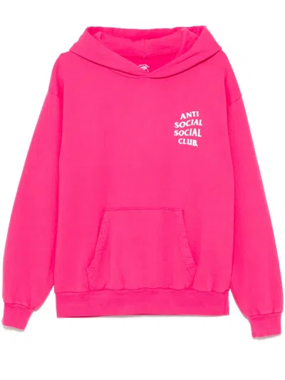 ANTI SOCIAL SOCIAL CLUB LOGO-PRINT HOODIE